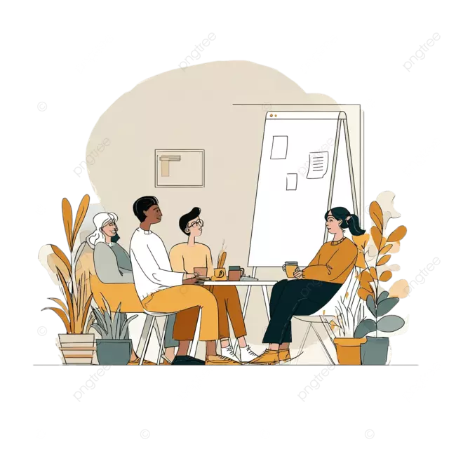 Teamwork illustration